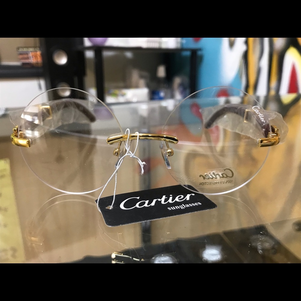 Wood Frame Glasses